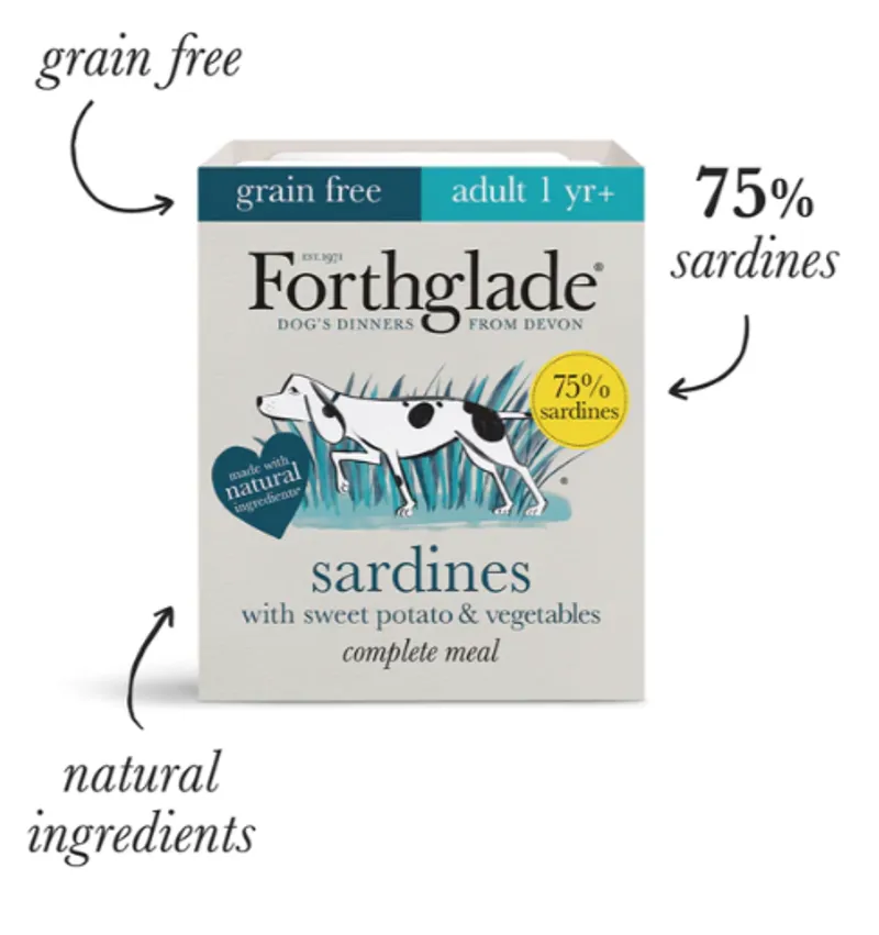 Forthglade G/F Sardine 1YR+